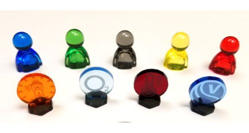 Tracking Markers and Pawns for Terraforming Mars (set of 9)